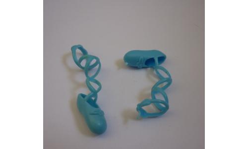 Susi Par Sapatilhas Bailarina Azul